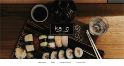 Desktop Screenshot of kadosushi.fi